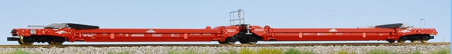 Double unit middle cars for Rolling Road train type Modalohr Sdmrss of Perpignan-Bettembourg<br /><a href='images/pictures/LS_Models/30403.jpg' target='_blank'>Full size image</a>